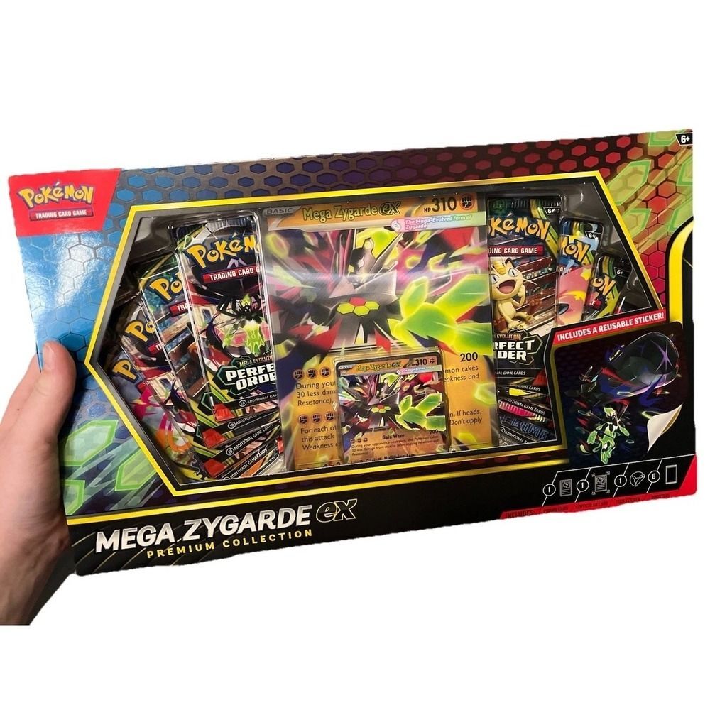 Pokemon Mega Zygarde ex Premium Collection Box New Sealed
